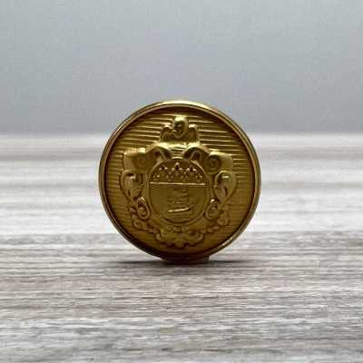 国産 スーツ・ジャケット用メタルボタン ゴールド