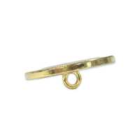 EX95 国産 スーツ・ジャケット用メタルボタン ゴールド 赤 サブ画像