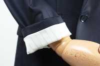 GXPWJ1 DORMEUIL生地使用 ネイビー無地ダブルジャケット[アパレル製品] ヤマモト(EXCY) サブ画像