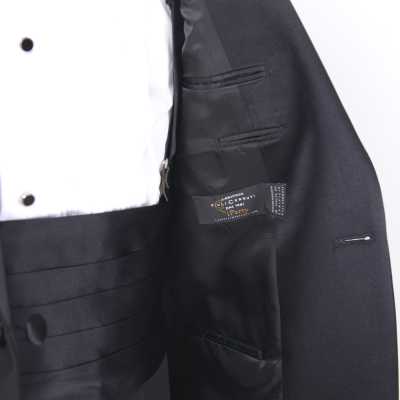 EFW-TUX イタリアCHRRUTI(チェルッティ)生地使用 夜の正礼装 タキシードスーツ[アパレル製品] ヤマモト(EXCY) サブ画像