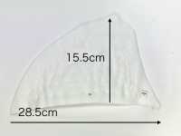 W メンズジャケット用 肩パット 白 サブ画像