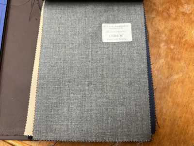 CNB1007 CANONICO(カノニコ) 定番 Super110's PERENNIAL ライトグレー 無地