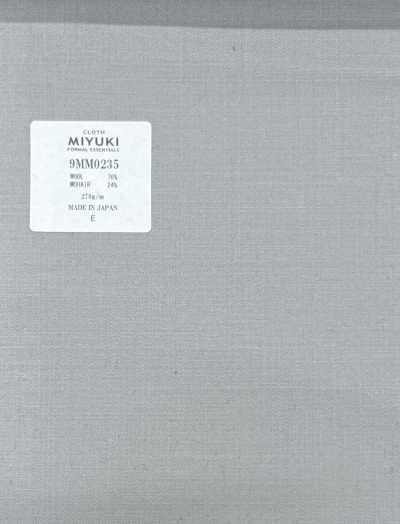 9MM0235 MIYUKI FORMAL ライトグレー無地