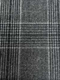 4MN1551 VARAIETES 3PLY GLEN CHECK ミディアムグレー[生地] 御幸毛織(ミユキ) サブ画像