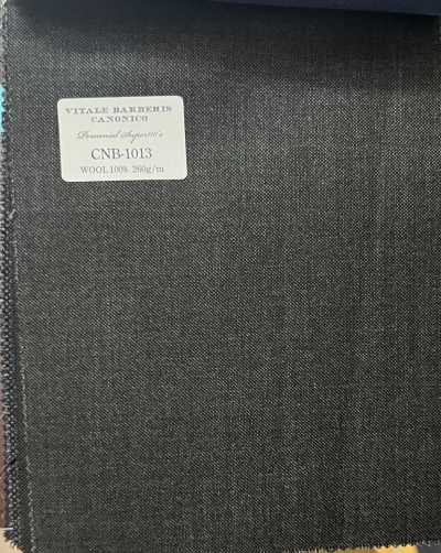 CNB1013 CANONICO(カノニコ) 定番 Super110's PERENNIAL ダークグレー 無地