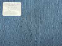 14CN-1502 CANONICO WOOL & SILK DOUBLE WARP ブルーヘリンボーン[生地] CANONICO(カノニコ) サブ画像