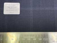 14CN-1520 CANONICO Super 120’s Tropical ネイビー ウィンドペン[生地] CANONICO(カノニコ) サブ画像