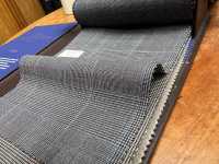 14CN-1524 CANONICO Super 120’s Tropical ライトグレー プリンスオブウェールズチェック[生地] CANONICO(カノニコ) サブ画像