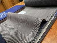 14CN-1525 CANONICO Super 120’s Tropical ブラウン プリンスオブウェールズチェック[生地] CANONICO(カノニコ) サブ画像