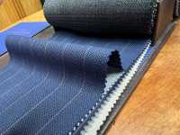 14CN-1537 CANONICO MESH SUITING ネイビー ストライプ[生地] CANONICO(カノニコ) サブ画像