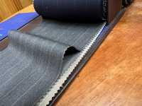 14CN-1540 CANONICO PRUNELLE ダークグレー ストライプ[生地] CANONICO(カノニコ) サブ画像