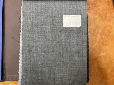 CNB3008 CANONICO(カノニコ) 定番 Super120's 灰 無地