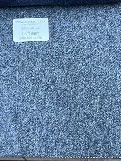 CNB2007 CANONICO(カノニコ) 定番 WOOLEN FLANNEL ブルーグレー 無地