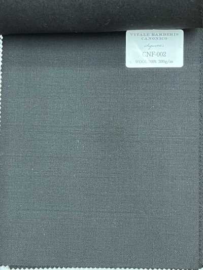CNF002 CANONICO(カノニコ) 定番 Super120's 黒 無地