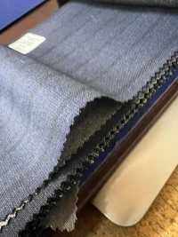 14CN1559 CANONICO 21μ RUSTIC TROPICAL ストライプ ダークブルー[生地] CANONICO(カノニコ) サブ画像