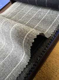 14CN1562 CANONICO 21μ RUSTIC TROPICAL ストライプ グレー[生地] CANONICO(カノニコ) サブ画像