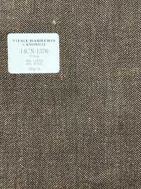 14CN1576 CANONICO LI/60 W/40 茶 ヘリンボーン[生地] CANONICO(カノニコ) サブ画像