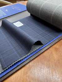 14CN1610 CANONICO Super 120’s Tropical グレンチェック ネイビー[生地] CANONICO(カノニコ) サブ画像