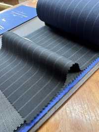 14CN1613 CANONICO Super 120’s Tropical ブラック ストライプ[生地] CANONICO(カノニコ) サブ画像