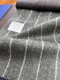 54CN5103 CANONICO(カノニコ) ORIGINAL WOOLEN FLANNEL ストライプ グレー[生地] CANONICO(カノニコ) サブ画像