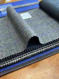 54CN5106 CANONICO(カノニコ) SEMICARDED SUITINGS ストライプ 灰色[生地] CANONICO(カノニコ) サブ画像