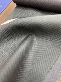 54CN5113 CANONICO(カノニコ) 21μ PRUNELLE ダークグリーン ヘリンボーン[生地] CANONICO(カノニコ) サブ画像