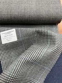 54CN5116 CANONICO(カノニコ) TRADITIONAL WORSTED 21μ プリンスオブウェールズチェック グレー[生地] CANONICO(カノニコ) サブ画像