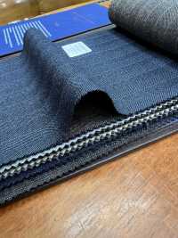 54CN5121 CANONICO(カノニコ) TRADITIONAL WORSTED 21μ ヘリンボーン 青[生地] CANONICO(カノニコ) サブ画像