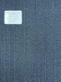 54CN5121 CANONICO(カノニコ) TRADITIONAL WORSTED 21μ ヘリンボーン 青[生地] CANONICO(カノニコ) サブ画像