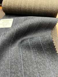 54CN5121 CANONICO(カノニコ) TRADITIONAL WORSTED 21μ ヘリンボーン 青[生地] CANONICO(カノニコ) サブ画像