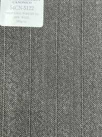 54CN5122 CANONICO(カノニコ) TRADITIONAL WORSTED 21μ 茶 ヘリンボーン[生地] CANONICO(カノニコ) サブ画像