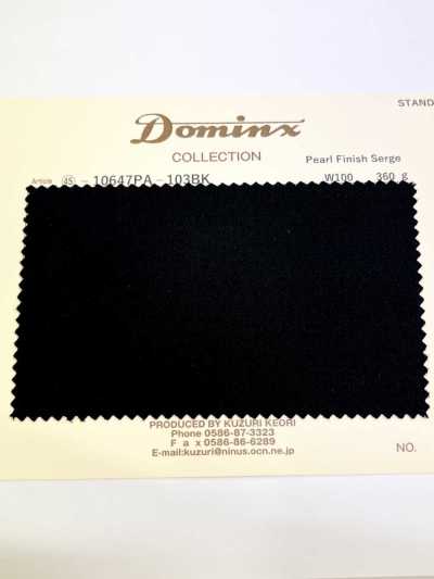10647PA Pearl Finish Serge DOMINX(ドミンクス) スタンダードコレクション 艶良質ウール 3色