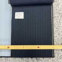 56453-46 25SS BEST SELECTION 【N-STRETCH】 エヌストレッチ 濃紺 チョークストライプ[生地] 国島株式会社 サブ画像
