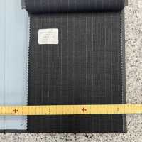 56454-58 25SS BEST SELECTION 【N-STRETCH】 エヌストレッチ ダークグレー チョークストライプ[生地] 国島株式会社 サブ画像