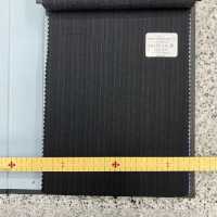 56455-14 25SS BEST SELECTION 【N-STRETCH】 エヌストレッチ 黒 オルタネイトストライプ[生地] 国島株式会社 サブ画像