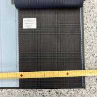 56459-80 25SS BEST SELECTION 【N-STRETCH】 エヌストレッチ 茶 チェック[生地] 国島株式会社 サブ画像