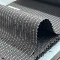 02421-10 25SS BEST SELECTION 【traditional fabric】チョークストライプ 黒[生地] 国島株式会社 サブ画像