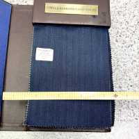 15CN1501 CANONICO(カノニコ) WOOL&SILK DOUBLE WARP 紺 ヘリンボーン[生地] CANONICO(カノニコ) サブ画像