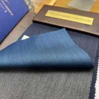 15CN1501 CANONICO(カノニコ) WOOL&SILK DOUBLE WARP 紺 ヘリンボーン[生地] CANONICO(カノニコ) サブ画像