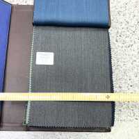 15CN1502 CANONICO(カノニコ) WOOL&SILK DOUBLE WARP グレー ヘリンボーン[生地] CANONICO(カノニコ) サブ画像