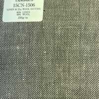 15CN1506 CANONICO(カノニコ) LINEN&21μ WOOL SUITING ベージュ ヘリンボーン[生地] CANONICO(カノニコ) サブ画像