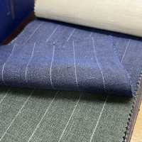15CN1510 CANONICO カノニコ 21μ WOOL&LINEN TROPICAL ピンストライプ 淡青[生地] CANONICO(カノニコ) サブ画像