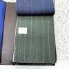 15CN1511 2025SS CANONICO カノニコ 21μ WOOL&LINEN TROPICAL 緑 ペンシルストライプ