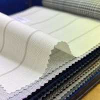 15CN1513 CANONICO カノニコ PURE WOOL TROPICAL SUITINGS クリーム ペンシルストライプ[生地] CANONICO(カノニコ) サブ画像