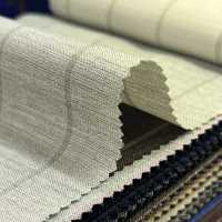 15CN1514 CANONICO カノニコ PURE WOOL TROPICAL SUITINGS ペンシルストライプ グレー[生地] CANONICO(カノニコ) サブ画像