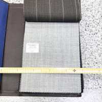 15CN1516 CANONICO カノニコ PURE WOOL TROPICAL SUITINGS グレー ペンシルストライプ[生地] CANONICO(カノニコ) サブ画像