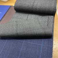 15CN1533 CANONIC カノニコ 21μ RUSTIC TROPICAL グレー グレンチェック[生地] CANONICO(カノニコ) サブ画像