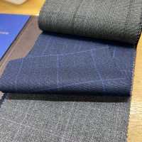 15CN1534 CANONIC カノニコ 21μ RUSTIC TROPICAL 濃青 ウィンドペン[生地] CANONICO(カノニコ) サブ画像