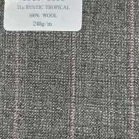 15CN1538 CANONIC カノニコ 21μ RUSTIC TROPICAL ライトグレー ペンシルストライプ[生地] CANONICO(カノニコ) サブ画像
