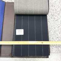 15CN1539 CANONIC カノニコ 21μ RUSTIC TROPICAL チョークストライプ 紺[生地] CANONICO(カノニコ) サブ画像